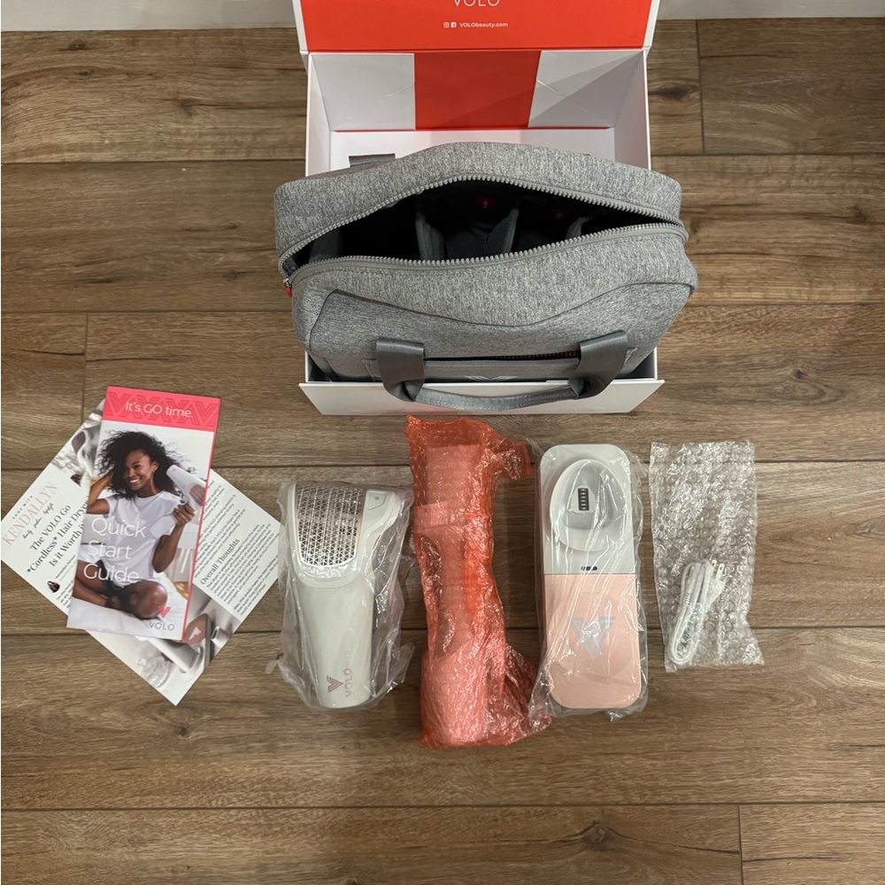 Cordless Blowdryer, Volo Beauty Go Cordless